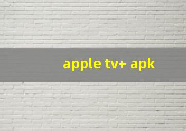 apple tv+ apk